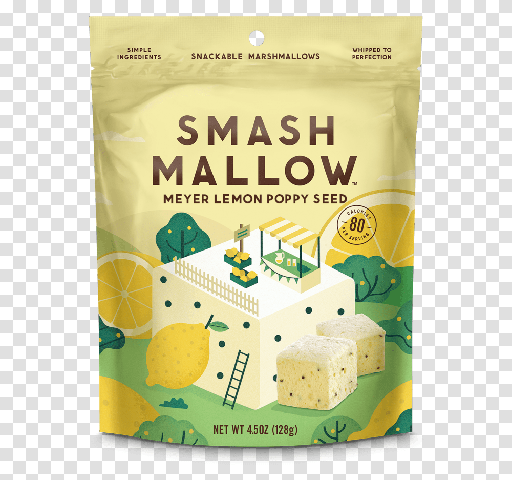 Smashmallow Strawberries And Cream, Food, Poster, Advertisement, Dairy Transparent Png