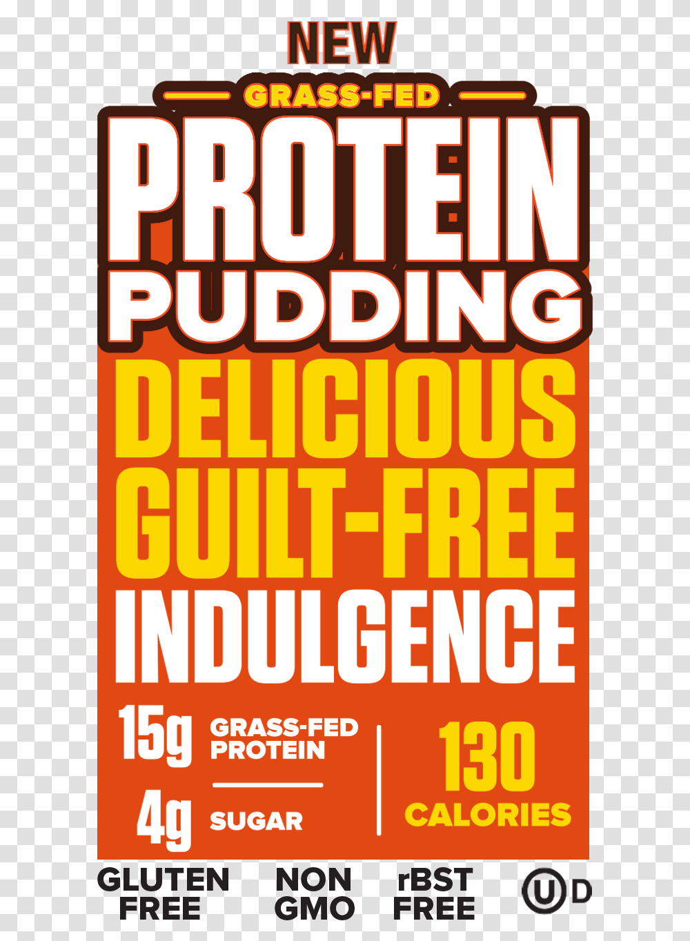 Smashpack Grass Fed Chocolate Protein Pudding Pouches Poster, Advertisement, Paper, Flyer Transparent Png