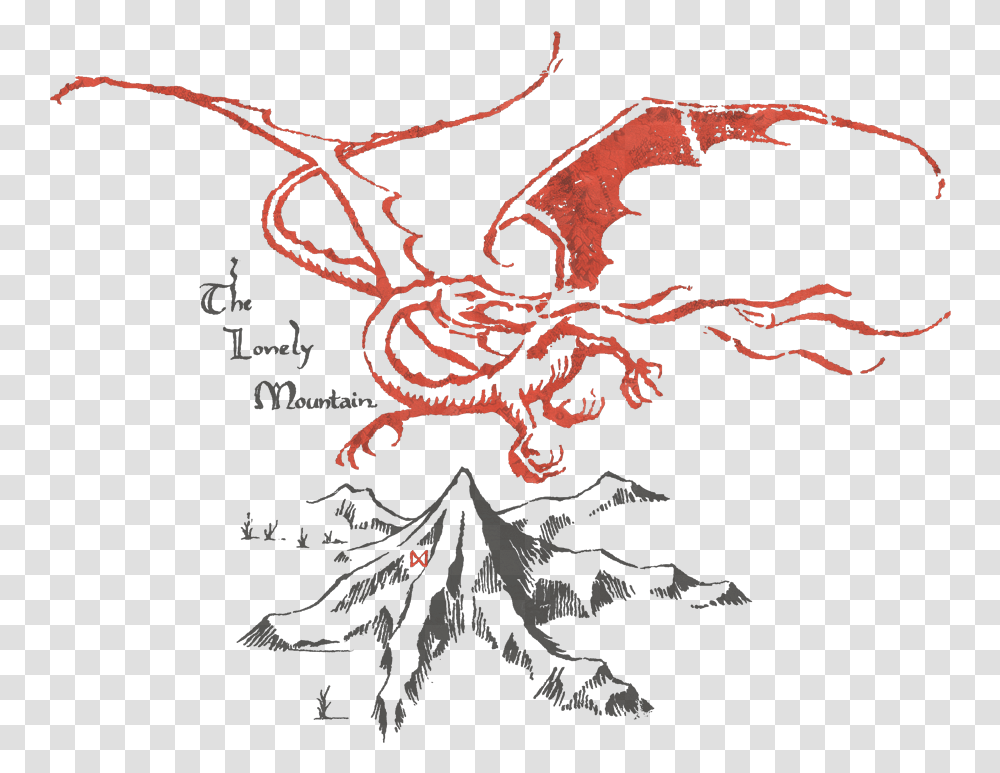 Smaug And The Lonely Mountain, Dragon Transparent Png