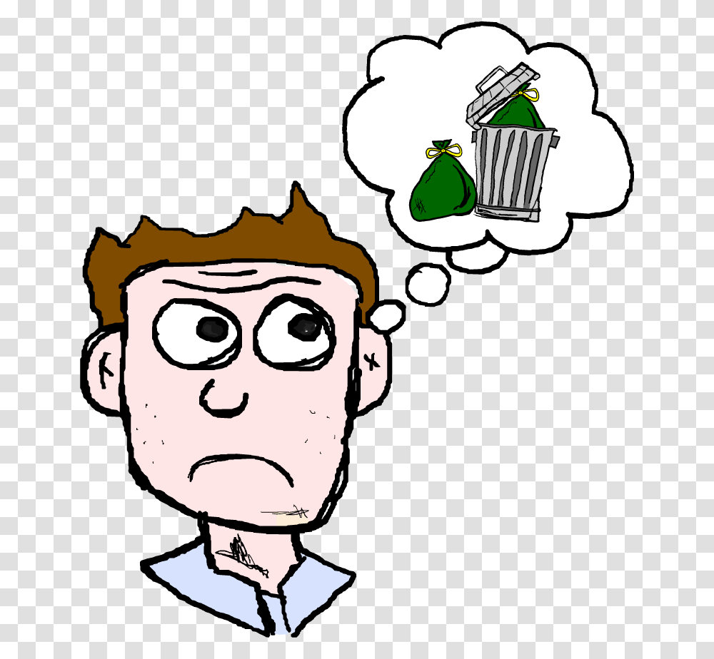 Smell Clipart Stinky Thinking Negative, Head, Face, Person, Elf Transparent Png