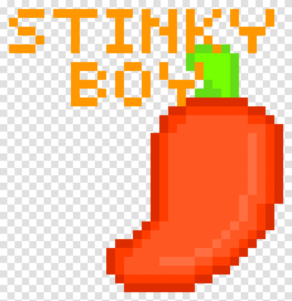 Smelly Chillie Pepper Pixel Eyes, Poster Transparent Png