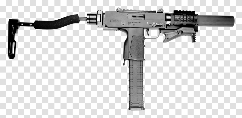 Smg 12 Real Life, Gun, Weapon, Weaponry, Machine Transparent Png