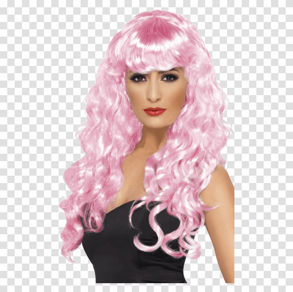 Smiffys Siren Wig, Hair, Person, Human, Doll Transparent Png