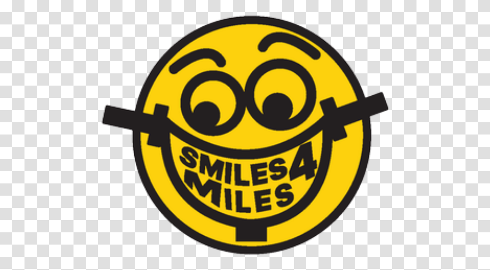 Smiiles 4 Miles 2021 Tour Happy, Label, Text, Logo, Symbol Transparent Png