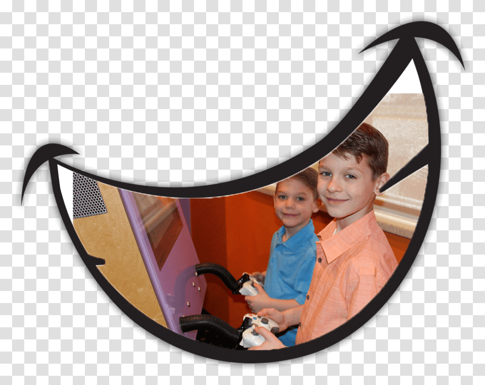 Smile 1 Home Child, Person, Human, Arcade Game Machine, Video Gaming Transparent Png