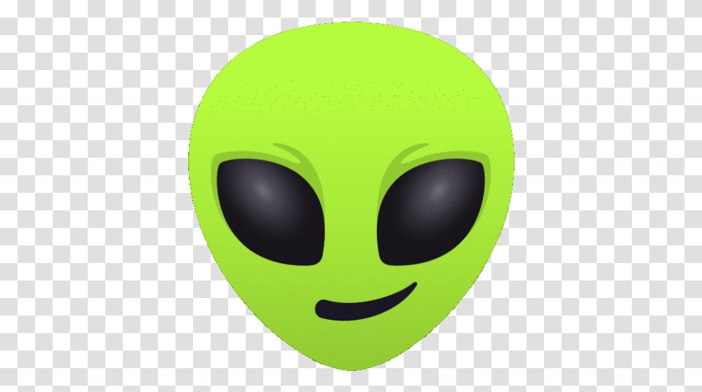 Smile Alien Gif Smile Alien Joypixels Discover & Share Gifs Alien Gif Emoji, Green, Graphics, Art, Plant Transparent Png