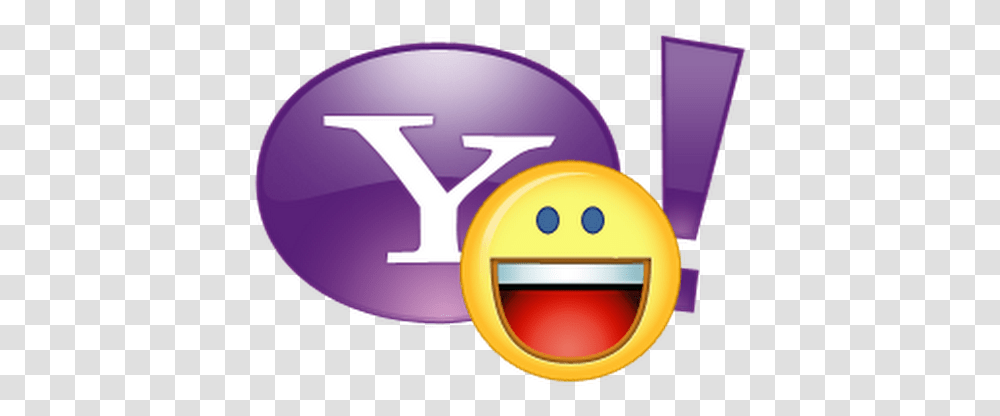 Smile Clipart Yahoo Messenger Facebook Messenger Computer Icons, Label, Purple Transparent Png