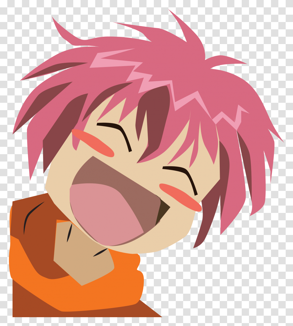 Smile Computer Icons Laughter Digital Anime Boy Happy, Plant, Art, Face, Flower Transparent Png