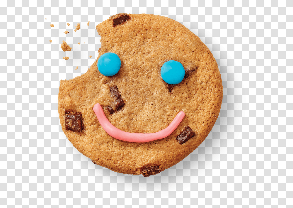 Smile Cookie Floating Tim Hortons Smile Cookie 2019, Food, Biscuit, Egg, Bakery Transparent Png