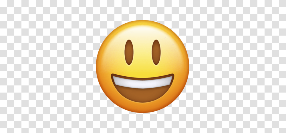 Smile Emoji Clipart Happy Emoji, Plant, Food, Produce, Fruit Transparent Png