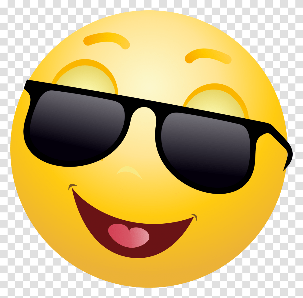 Smile Emoji Face Image Background Arts, Sunglasses, Accessories, Label Transparent Png