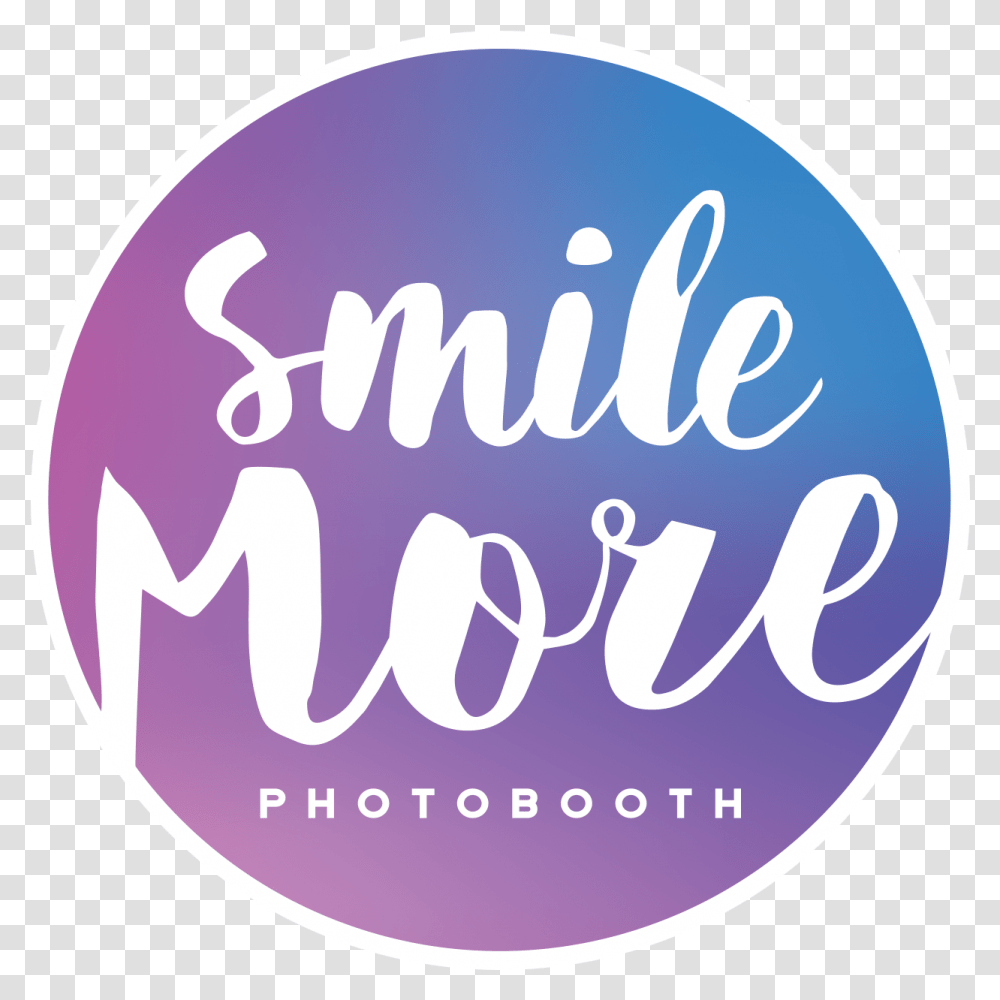 Smile More Logo Picture Circle, Symbol, Trademark, Label, Text Transparent Png