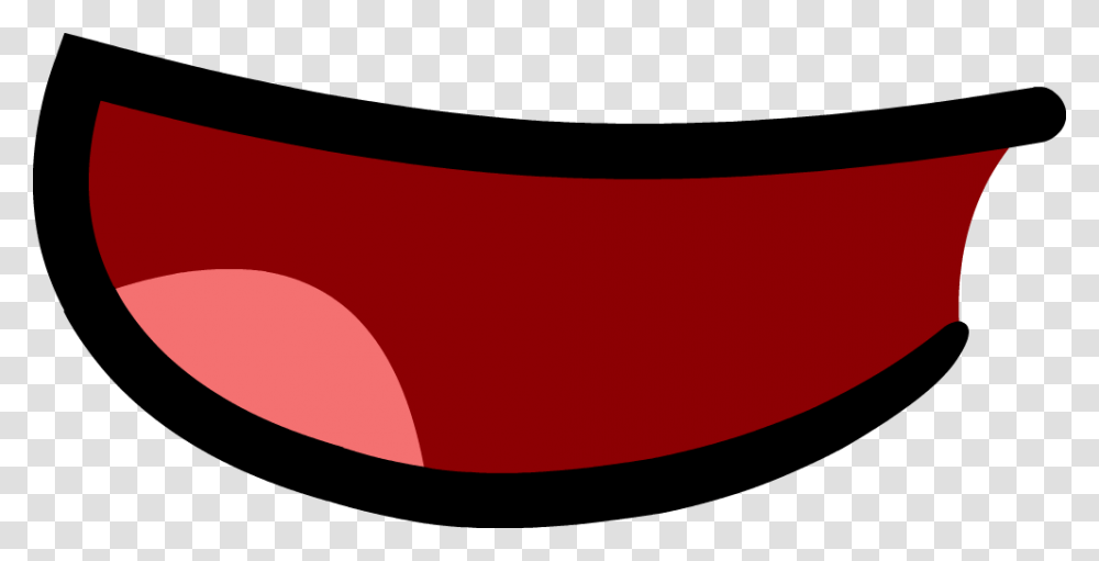 Smile Mouth Bfdi Mouth, Maroon, Meal, Food Transparent Png