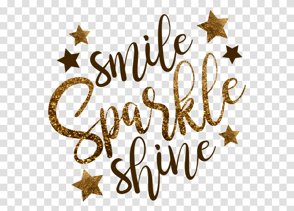 Smile Sparkle Shine, Star Symbol, Number Transparent Png