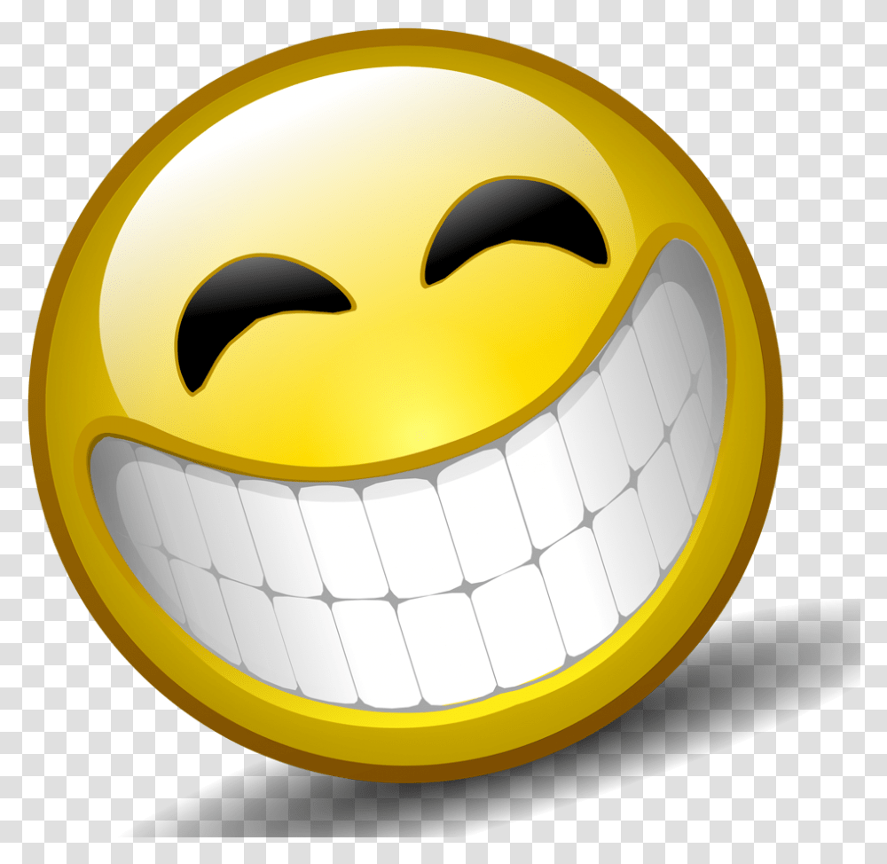 Smile Teeth Emoji Smile, Soccer Ball, Football, Team Sport, Sports Transparent Png