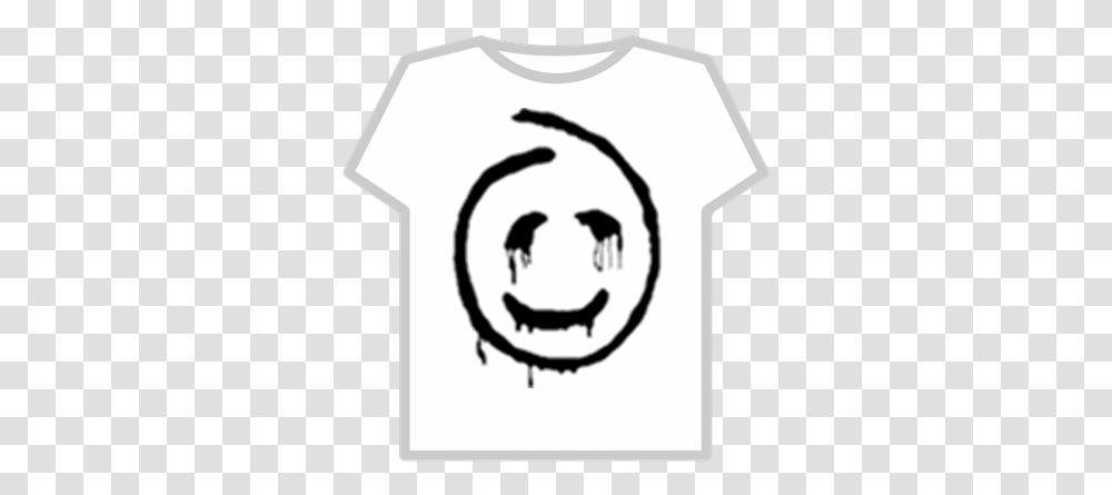 Smile With Background Red John Smiley Face, Stencil, Clothing, Apparel, Shirt Transparent Png
