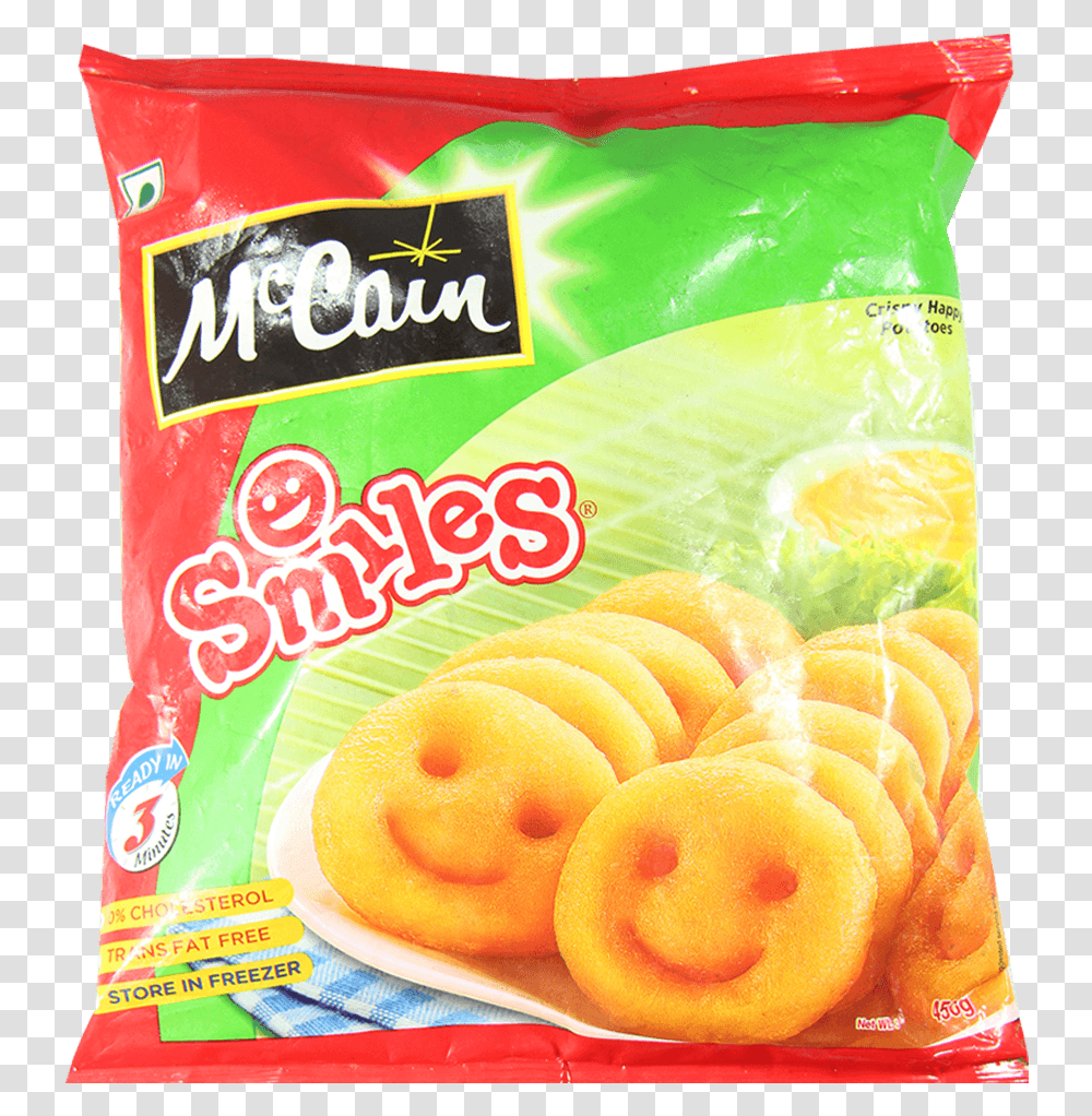 Smiles Mccain 450 Gm Mccain Smiles New Pudina Mccain Foods, Sweets, Bread, Pastry, Dessert Transparent Png