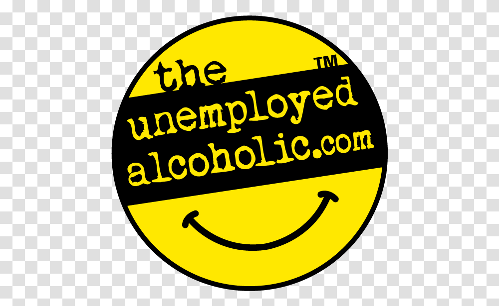 Smiles The Unemployed Alcoholic Circle, Label, Text, Logo, Symbol Transparent Png