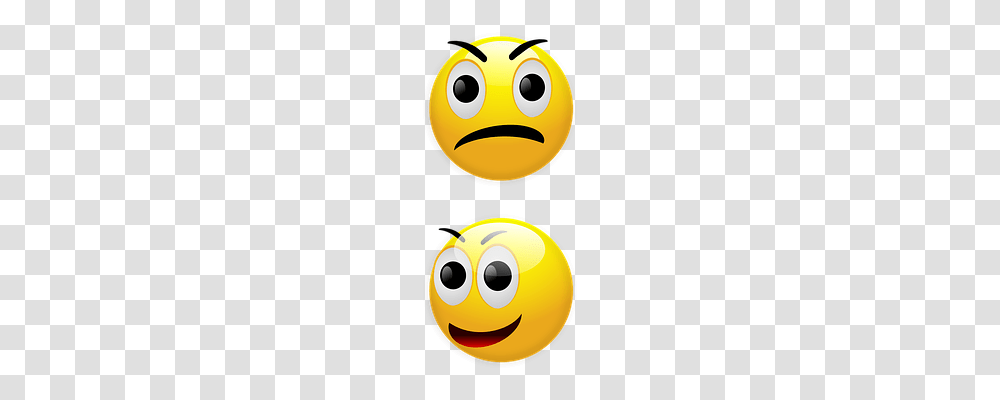 Smiley Emotion, Pac Man, Logo Transparent Png