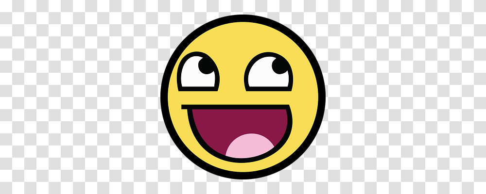 Smiley Emotion, Pac Man Transparent Png