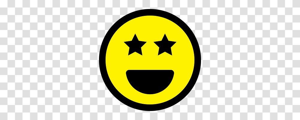Smiley Symbol, Star Symbol, Pac Man Transparent Png
