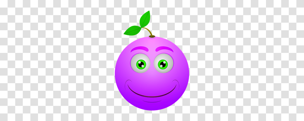 Smiley Plant, Fruit, Food, Plum Transparent Png