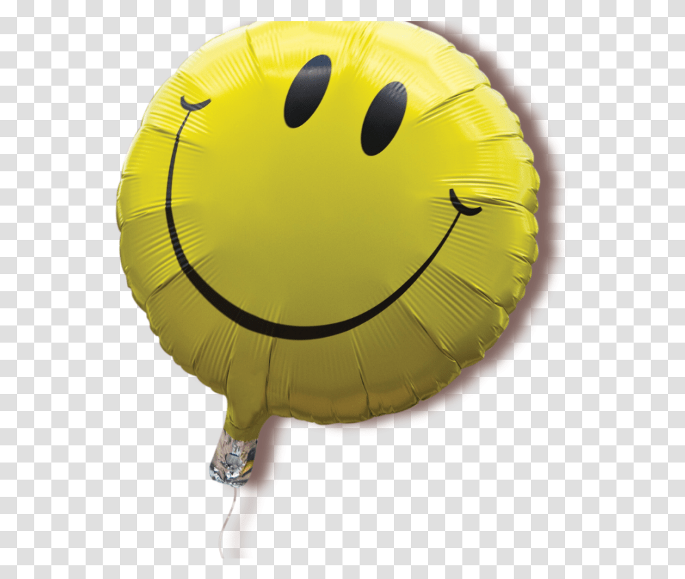 Smiley, Ball, Balloon, Inflatable, Parachute Transparent Png