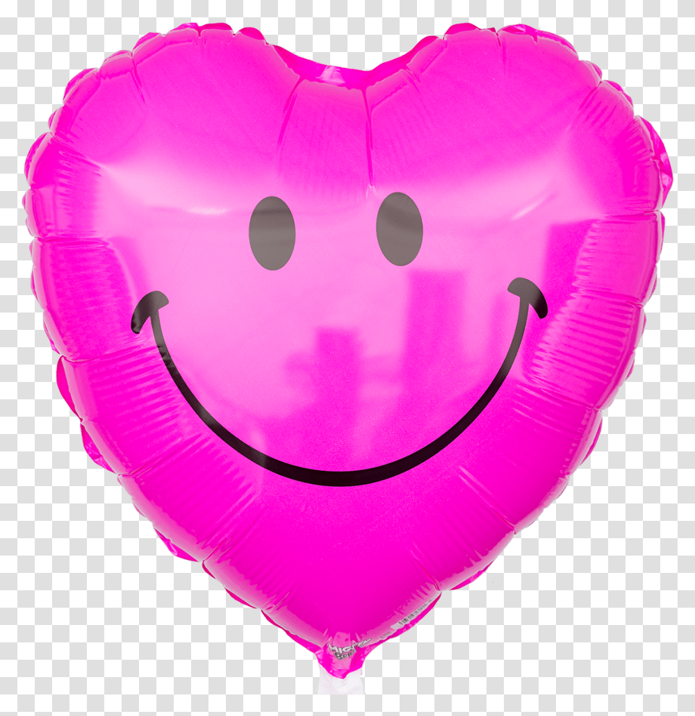 Smiley, Balloon, Heart, Sphere Transparent Png