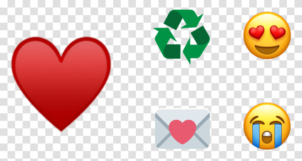 Smiley, Balloon, Recycling Symbol Transparent Png