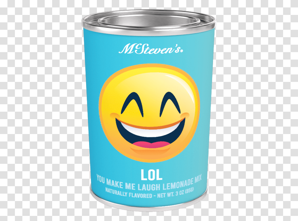 Smiley, Bottle, Tin, Cosmetics, Can Transparent Png