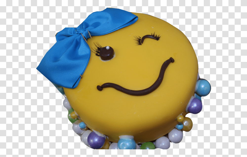 Smiley, Cake, Dessert, Food, Birthday Cake Transparent Png