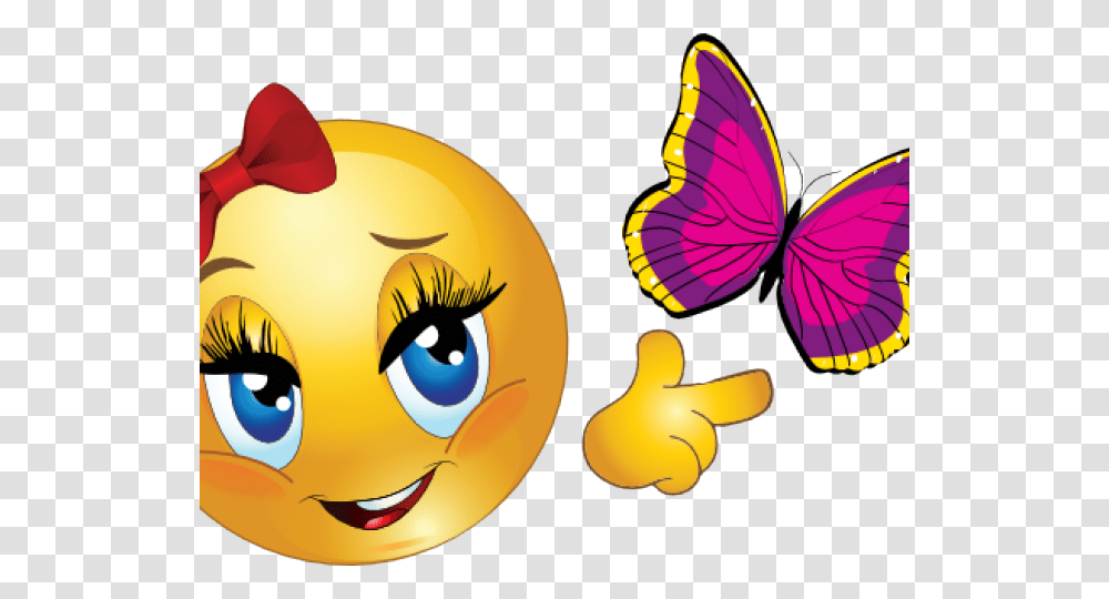 Smiley Clipart, Animal, Insect, Invertebrate, Butterfly Transparent Png