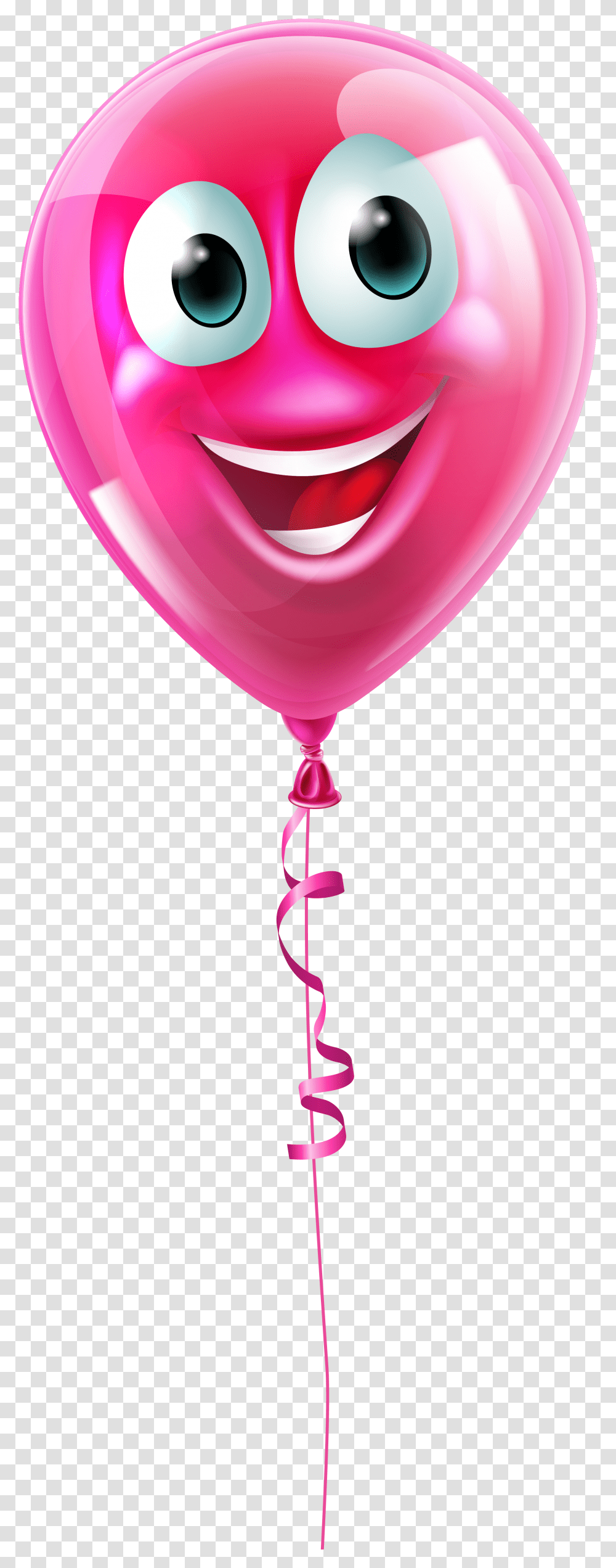Smiley Clipart Balloon Balloon With Face Clipart, Heart Transparent Png