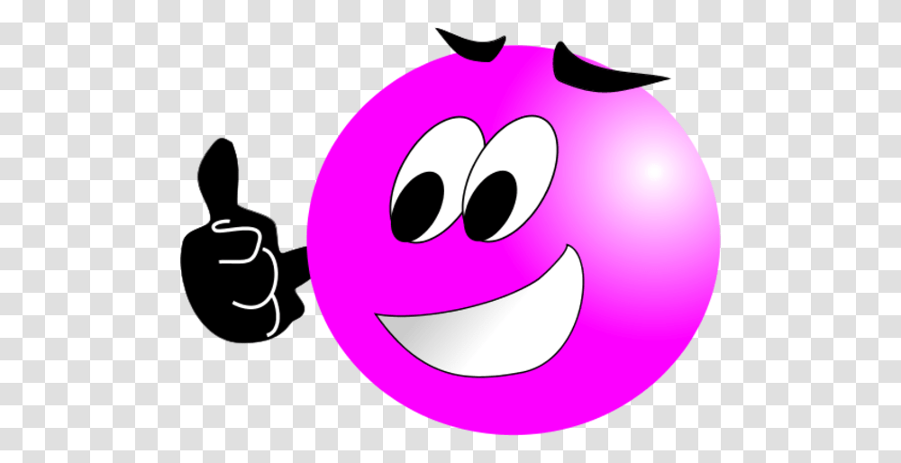 Smiley Clipart Pink, Ball Transparent Png