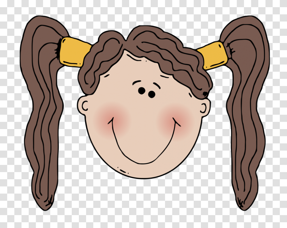 Smiley Download Face Girl, Head, Food Transparent Png