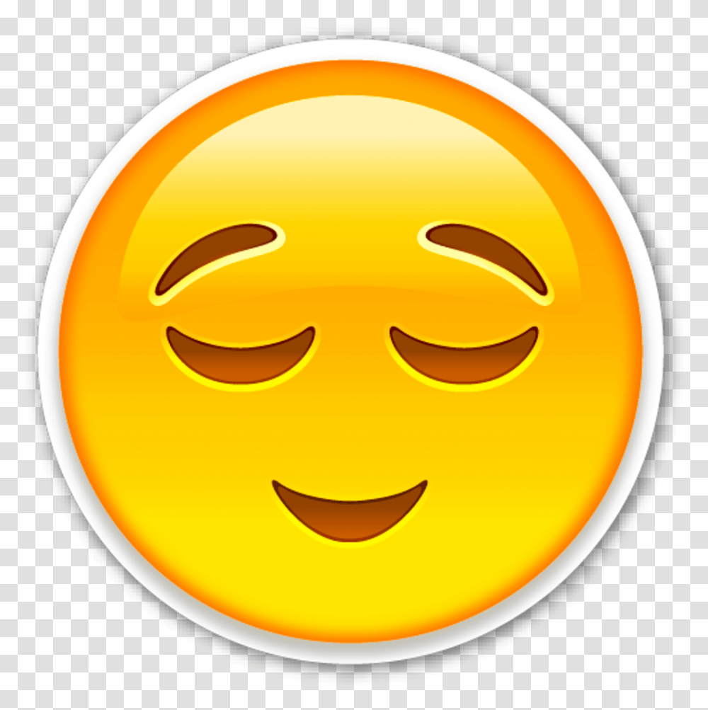 Smiley Emoticon Emoji Computer Icons Clip Art Guilty Emoji, Label, Plant, Fruit, Food Transparent Png