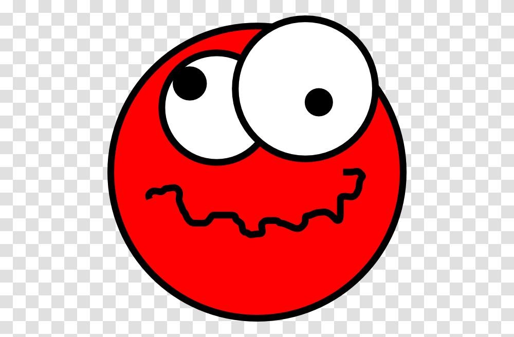 Smiley Emoticon Sadness Clip Art Red Face Clipart, Logo, Trademark, Pac Man Transparent Png