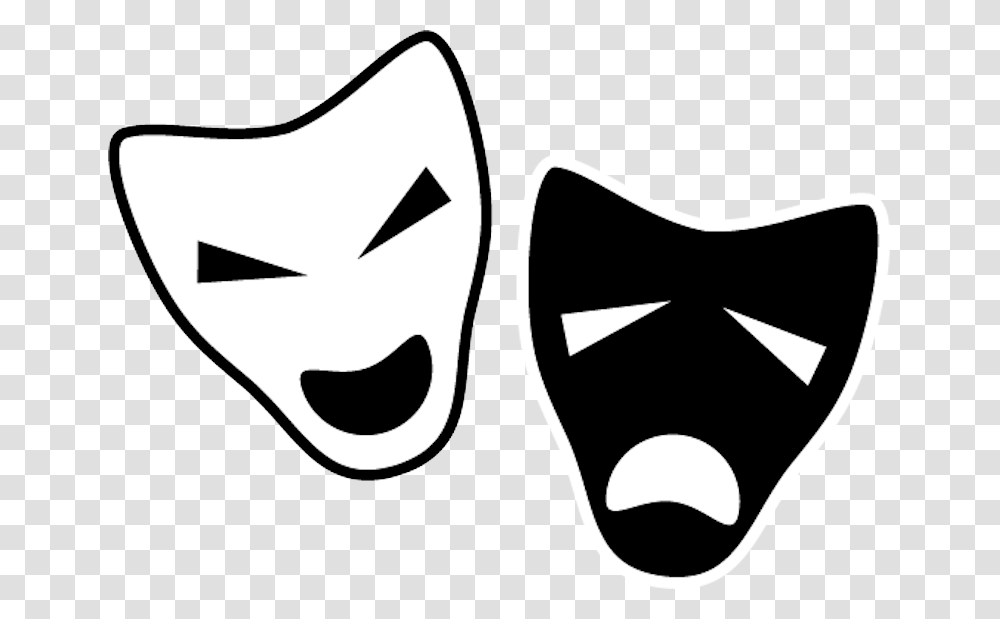 Smiley Face And Sad Face, Stencil, Mustache, Mask Transparent Png