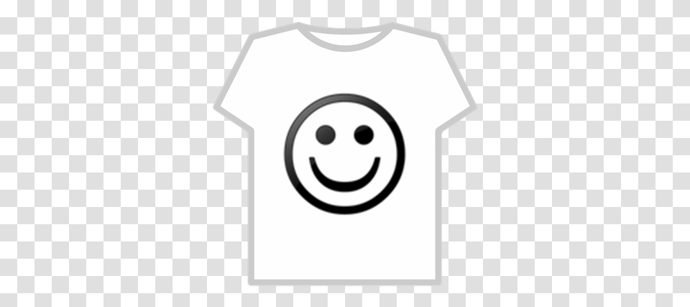 Smiley Face Background T Shirt Aesthetic Roblox, Clothing, Apparel, Number, Symbol Transparent Png