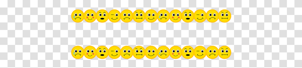 Smiley Face Border, Pac Man, Peeps Transparent Png