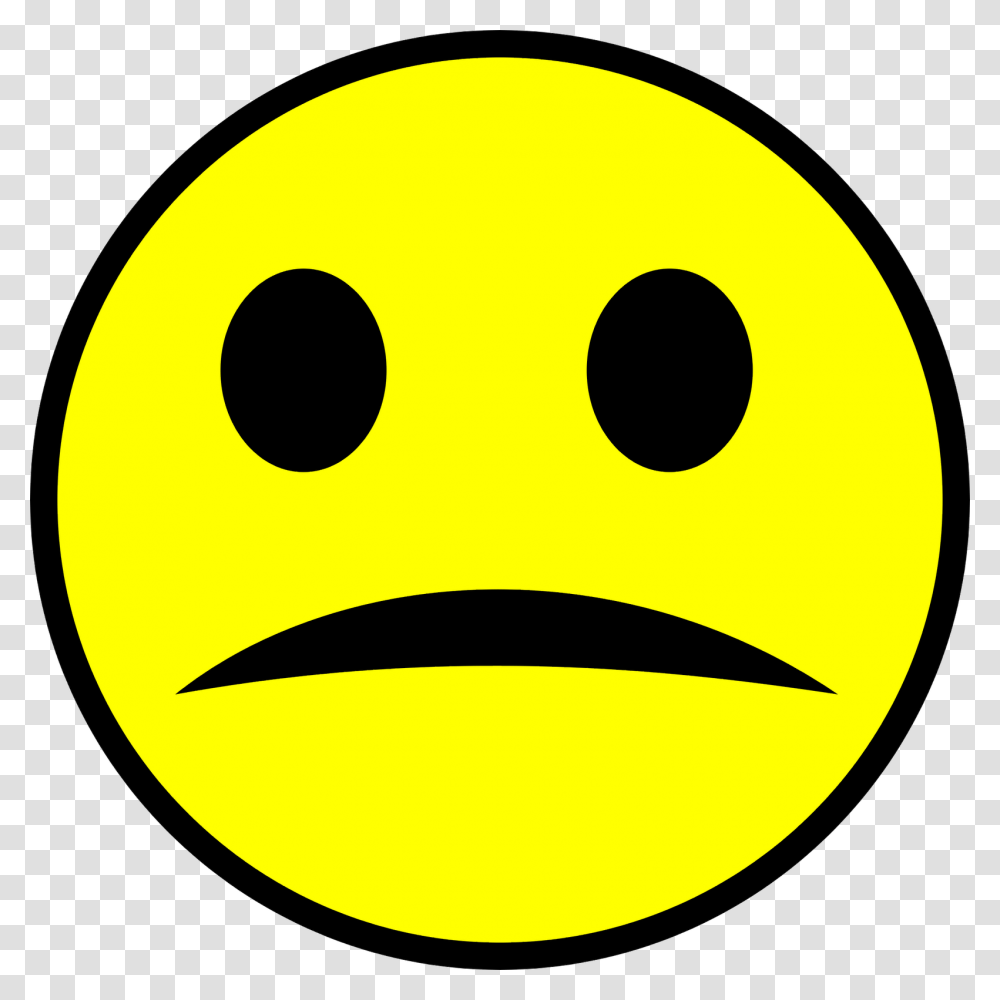 Smiley Face Clip Art Sad Face Clipart, Pac Man Transparent Png