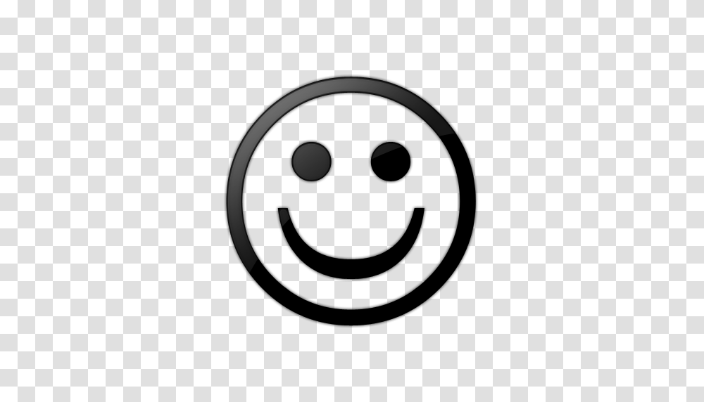 Smiley Face Clipart Black And White, Stencil, Label Transparent Png