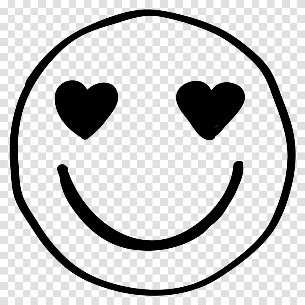 Smiley Face Doodle Heart, Gray, World Of Warcraft Transparent Png