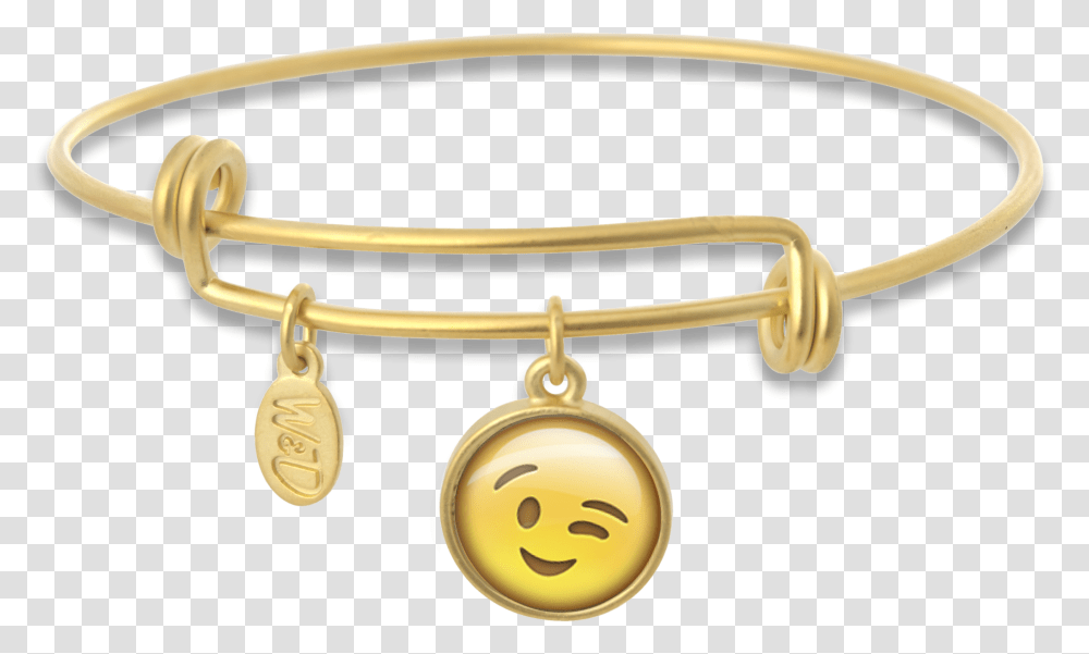 Smiley Face Emoji Adjustable Bangle Bracelet Bangles Emoji, Accessories, Accessory, Jewelry, Gold Transparent Png