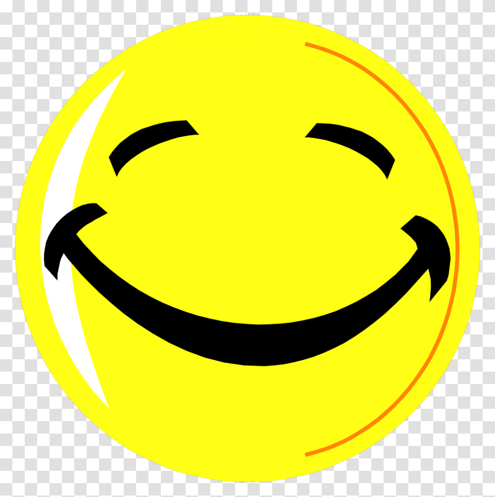 Smiley Face Free Stock Photo Illustration Of A Yellow Yellow Smiley Face On Black, Banana, Fruit, Plant, Food Transparent Png