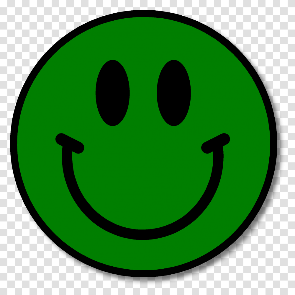 Smiley Face Green, Logo, Trademark Transparent Png