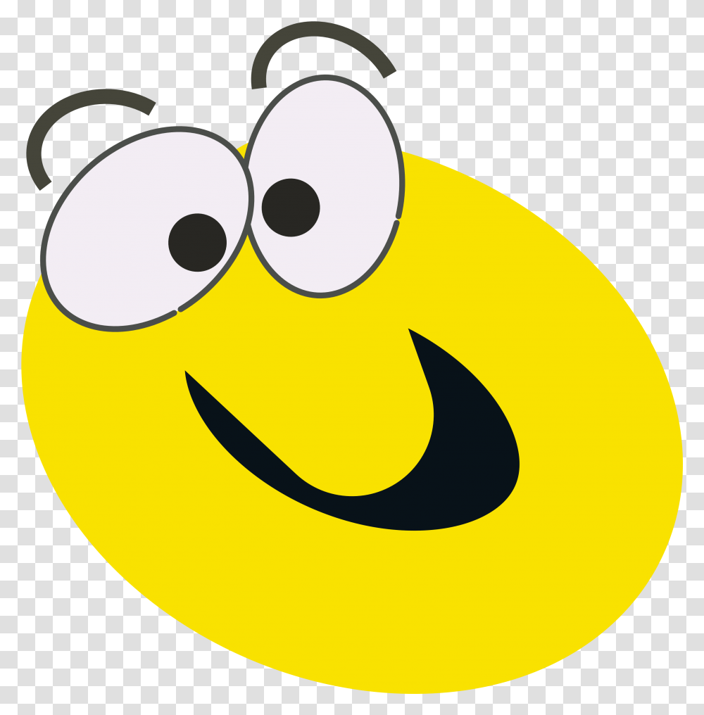 Smiley Face Happy Excited, Banana, Plant, Food, Text Transparent Png