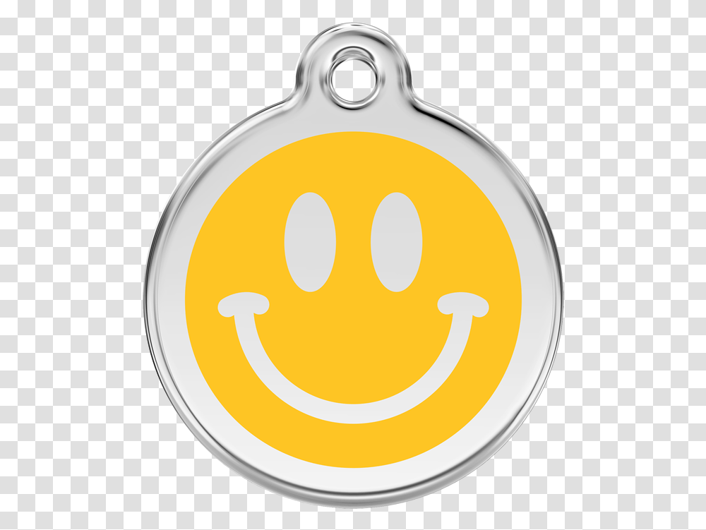 Smiley Face Pet Tag - Inner Wolf Smiley, Pendant Transparent Png