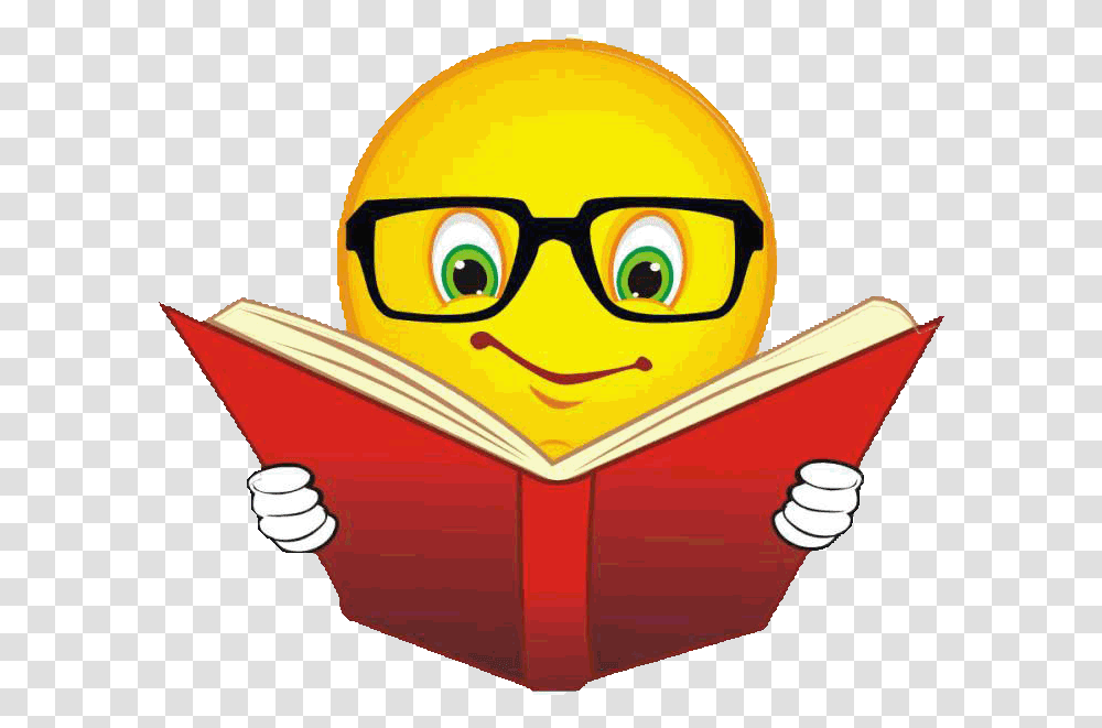 Smiley Face Reading A Book, Helmet, Apparel Transparent Png