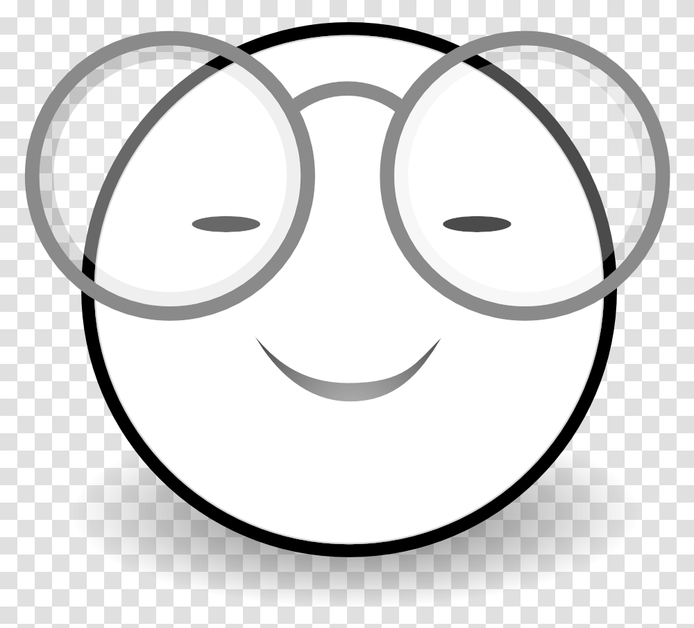 Smiley Face Thumbs Up Black And White Clipart Panda Smiley, Label, Photography Transparent Png